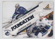 2011-12 Pinnacle Foundation Tandems West Cody Hodgson Roberto Luongo #9 HOF 0y1
