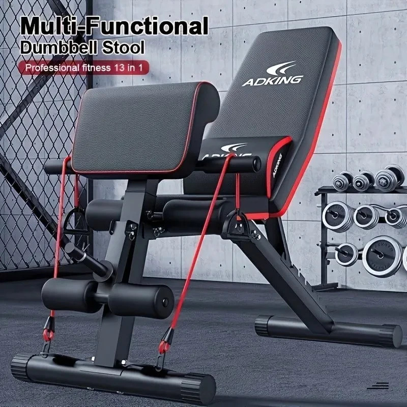 1000 lbs Adjustable Utility Bench Weight Bench Home Gym Fitness Workout Exercise