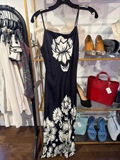 Farm Rio Size S Black White & Multi Dress