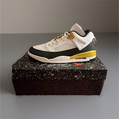 NEW YORK Jordan Spizike Low DMP Men's Sneakers FQ1759-108 White/Gold/Black