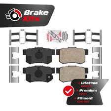 Rear Ceramic Disc Brake Pads For 2002-2015 Honda Civic 1990-2007 Accord LX