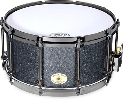 Noble & Cooley Solid Shell Walnut Snare Drum - 7 inches x 14 inches, Hematite