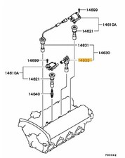 Cable, spark plug no.3 - Evo 9 Only