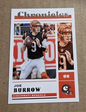 2022 Panini Chronicles Joe Burrow Cincinnati Bengals 