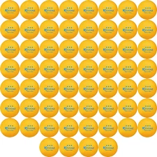 Ping Pong Balls Plastic 60 PACK Table Tennis 40mm Regulation Training Orange