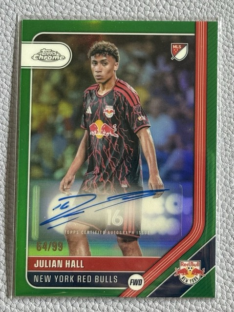 Tradingcard für Julian Hall