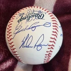 Baseball Signed By 12 Texas Rangers Hall Of Famers Includes Nolan Ryan JSA