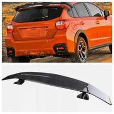 46 Rear Trunk Spoiler Gt Wing Diffuser Carbon Fiber For Subaru Crosstrek 17-23 46 Rear Trunk Spoiler Gt Wing Diffuser Carbon Fiber For Subaru Crosstrek 17-23
