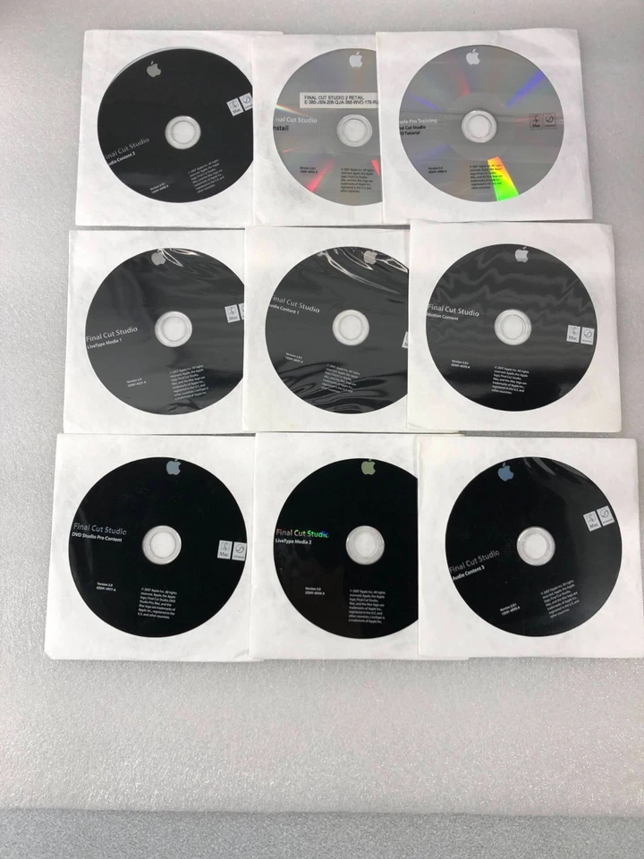 Final Cut Studio 2.0.1 Software and Pro 6 Manuals full set retail international - Image 2 of 4