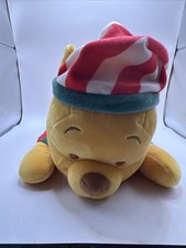 Disney Store Winnie the Pooh 13" Holiday Pooh Cuddleez Plush