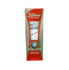 New Titleist DT Solo Golf Balls - 3 Pack with Box Included- 2 Balls