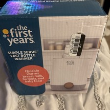 The First Years Simple Serve Fast Bottle Warmer Fast Warming Baby Bottle Warmer
