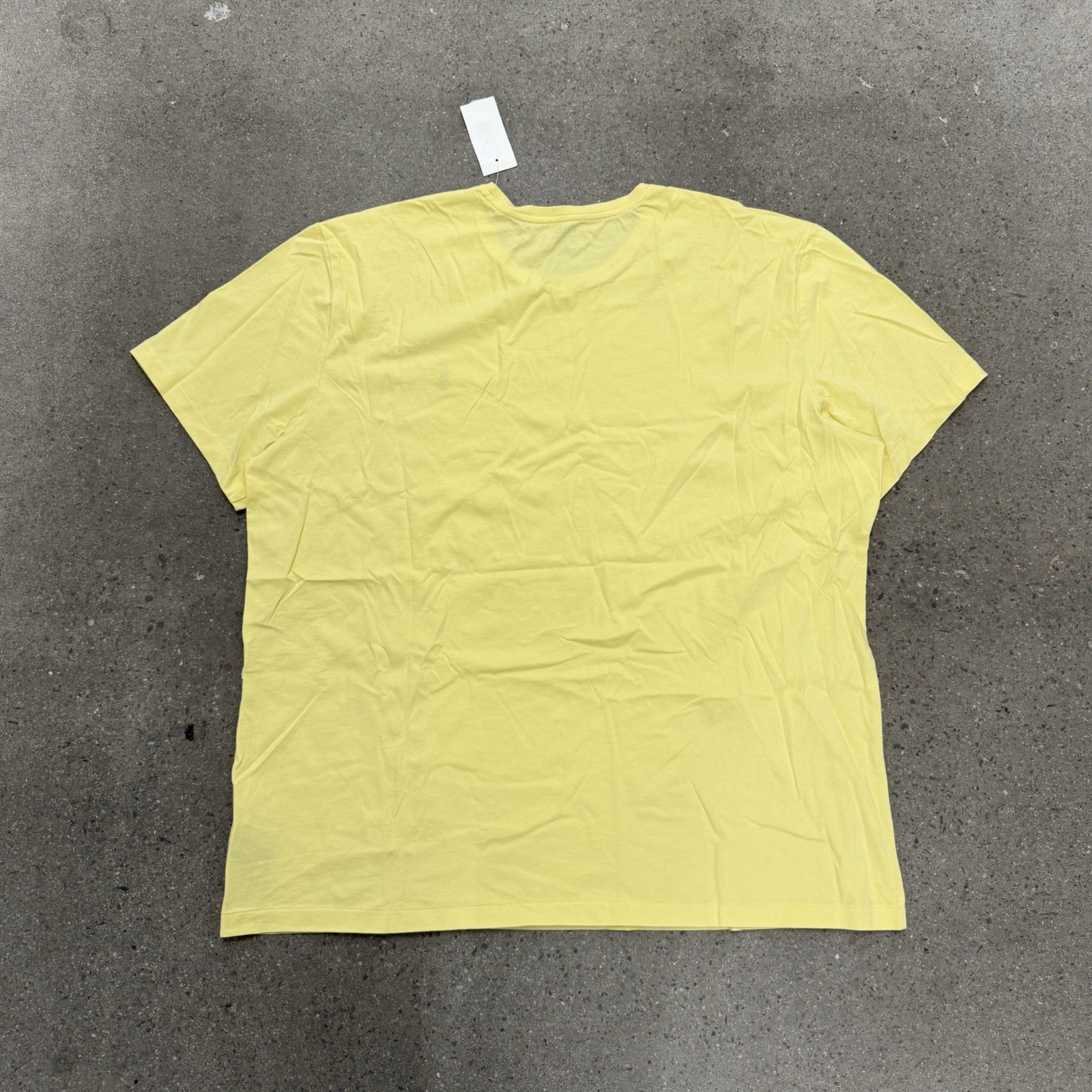 Polo Ralph Lauren Yellow Basic Solid Crew-Neck Sh… - image 2