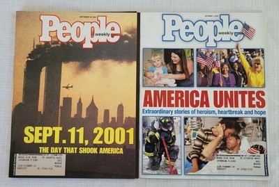 People Magazine Sept. 11, 2001 Day That Shook America 9/11 & America Unites