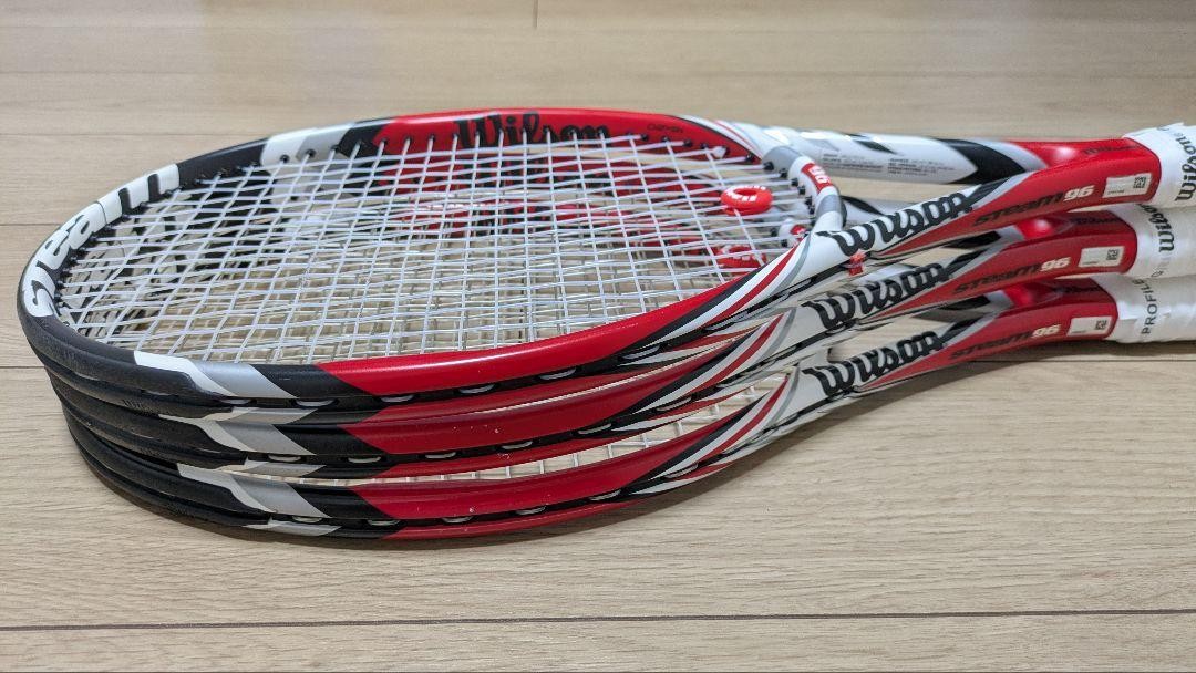 Wilson Steam 96 G2 3本セット 美中古 Wilson Steam 96 G2 3本セット 美中古 - メルカリ