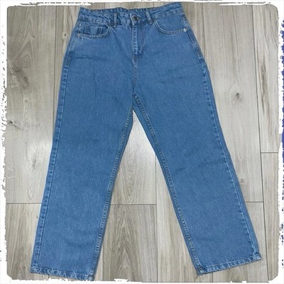 Damen Jeans High Waist Straight Fit | Neu | Gr.38 100% Baumwolle