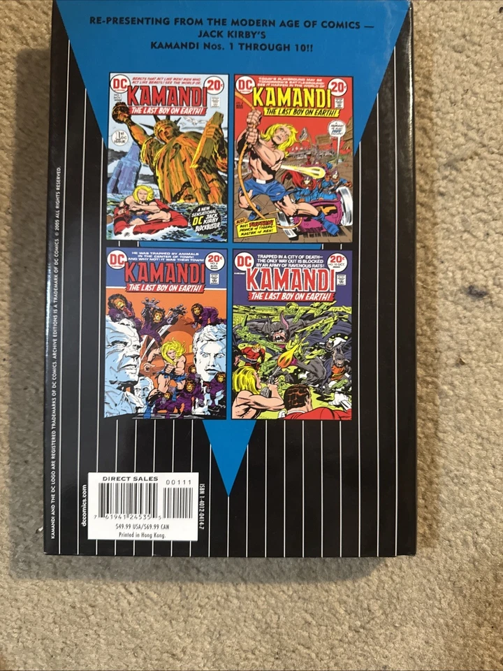 KAMANDI Archives Volumen 1 DC Archive Editions HC Tapa Dura Kirby Envío Gratis Foto 3 de 4