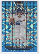 #212 Tony Pollard 2024 Panini Mosaic Reactive Blue Tennessee Titans