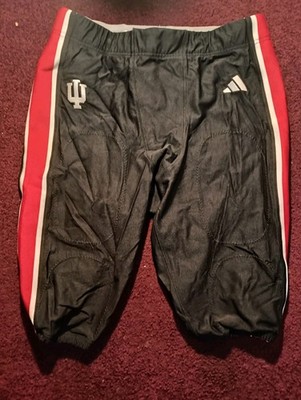 IU Indiana Hoosiers Team Issued 2XL Adidas Logo Authentic Football Pants. 