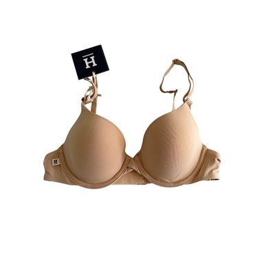 Harper Wilde Base Bra Beige Nude Underwire Convertible T-Shirt Bra 32B NEW