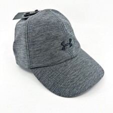 Under Armour UA Play Up Gray Womens Adjustable Active Fitted Cap Hat