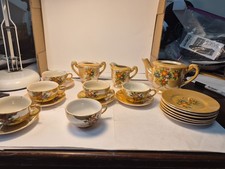 Child Tea Set From Occupied Japan Vintage 20 Pieces No Chips Or Cracks See Pics