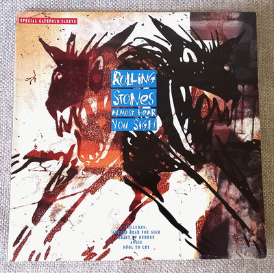 The Rolling Stones - Almost Hear You Sigh - UK 12 '' Vinyl Single