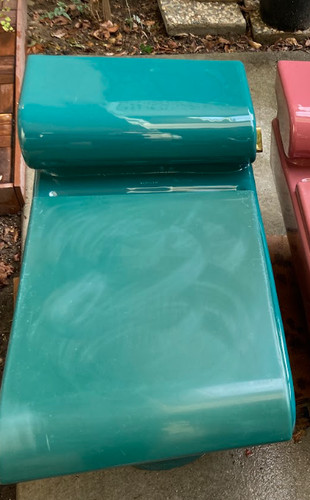 Green Kohler Pillow Talk toilet (80s) Retro / MCM Style