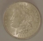 1921 Morgan Silver Dollar Coin (Brilliant Uncirculated)