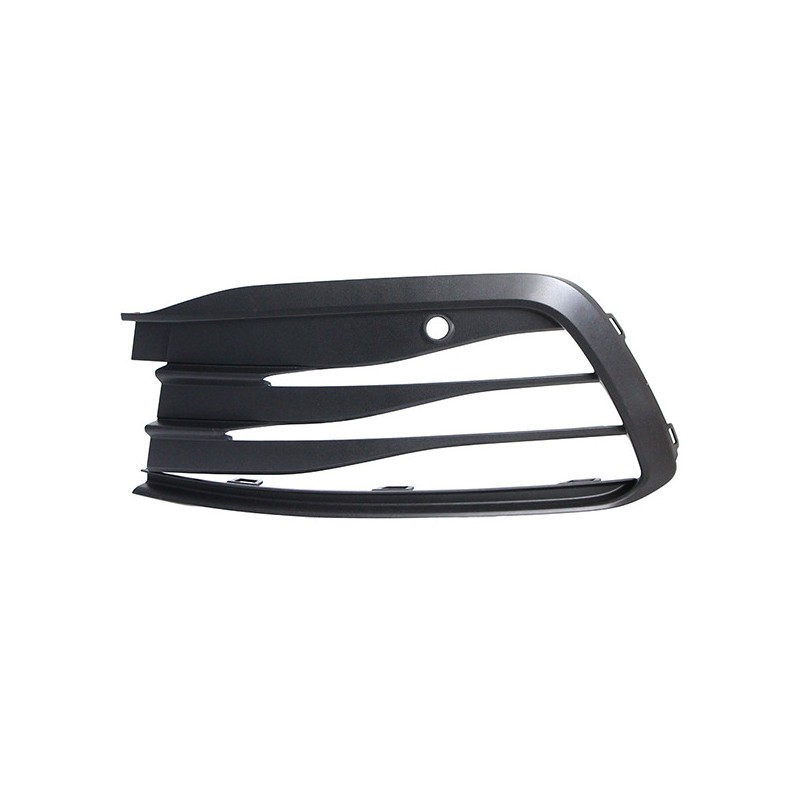 Grille de pare-choc Golf 8 gauche noire avec trou capteur aide stationnement