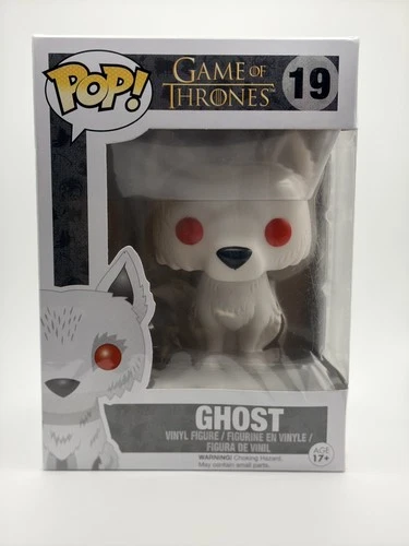 Funko Pop! Vinyl: Game of Thrones #19 Ghost Dire Wolf Figure **👇**