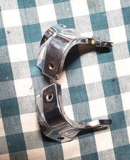 1955-56 Desoto Fireflite Lhrh Stainless Door Corners