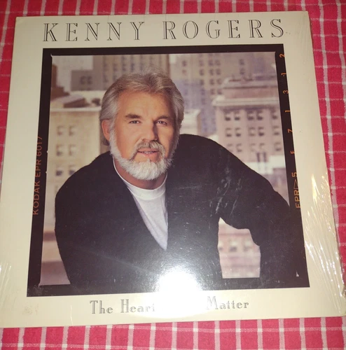 KENNY ROGERS THE HEART OF THE MATTERS Sealed New AJL1-7023 LP VINYL RECORD