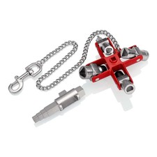 KNIPEX 00 11 06 V01 Universal-Schlüssel "Bau" der Standard