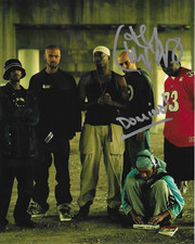 * HIEROGLYPHICS * signed 8x10 photo * DEL THE FUNKY HOMOSAPIEN & DOMINO * COA *