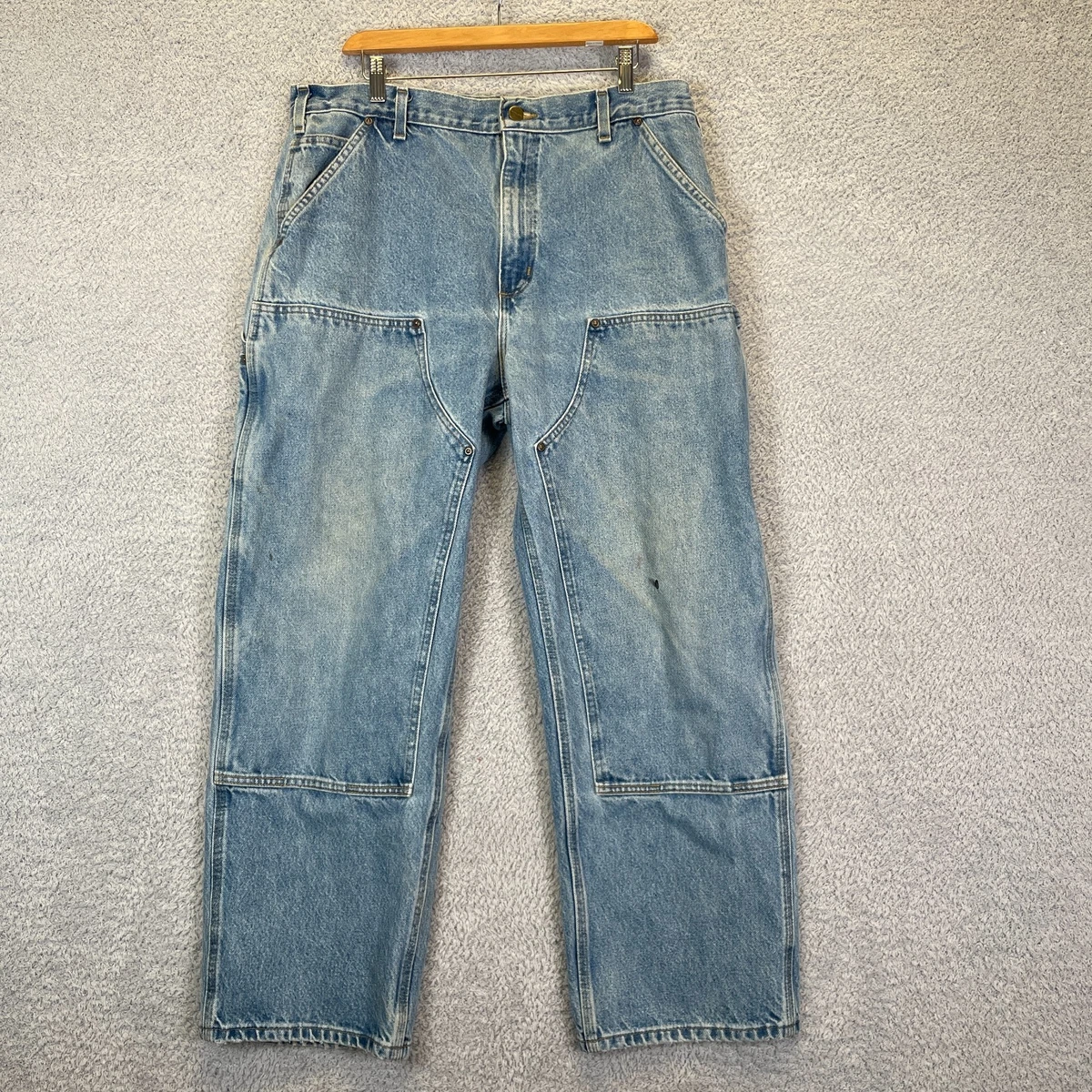 Carhartt Double Knee Jeans In Men's Jeans for sale | eBay