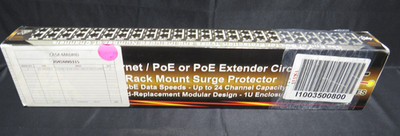 Ditek DTK-RM12NETS 12 Channel Rackmount PoE/Ethernet Protector 1U (SEALED) [CTA]