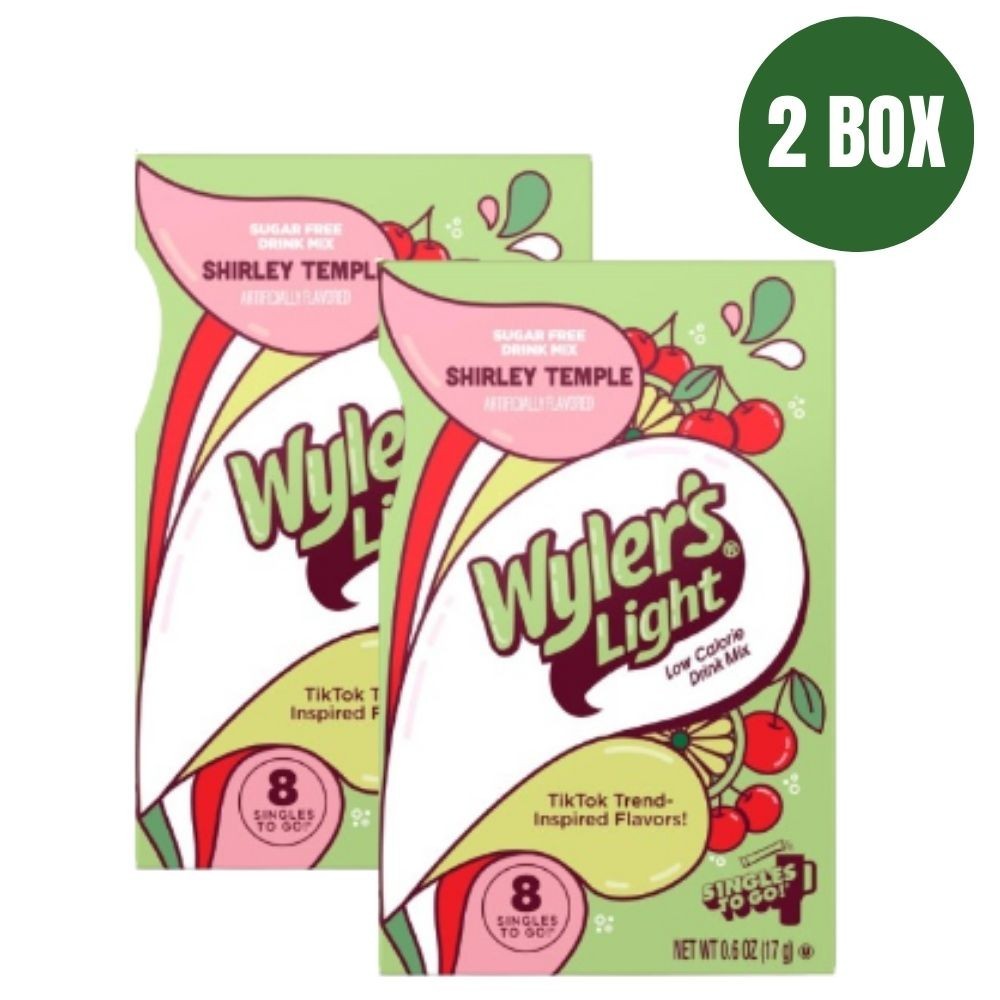 Wyler's Light Shirley Temple Singles To Go Drink Mix Packets