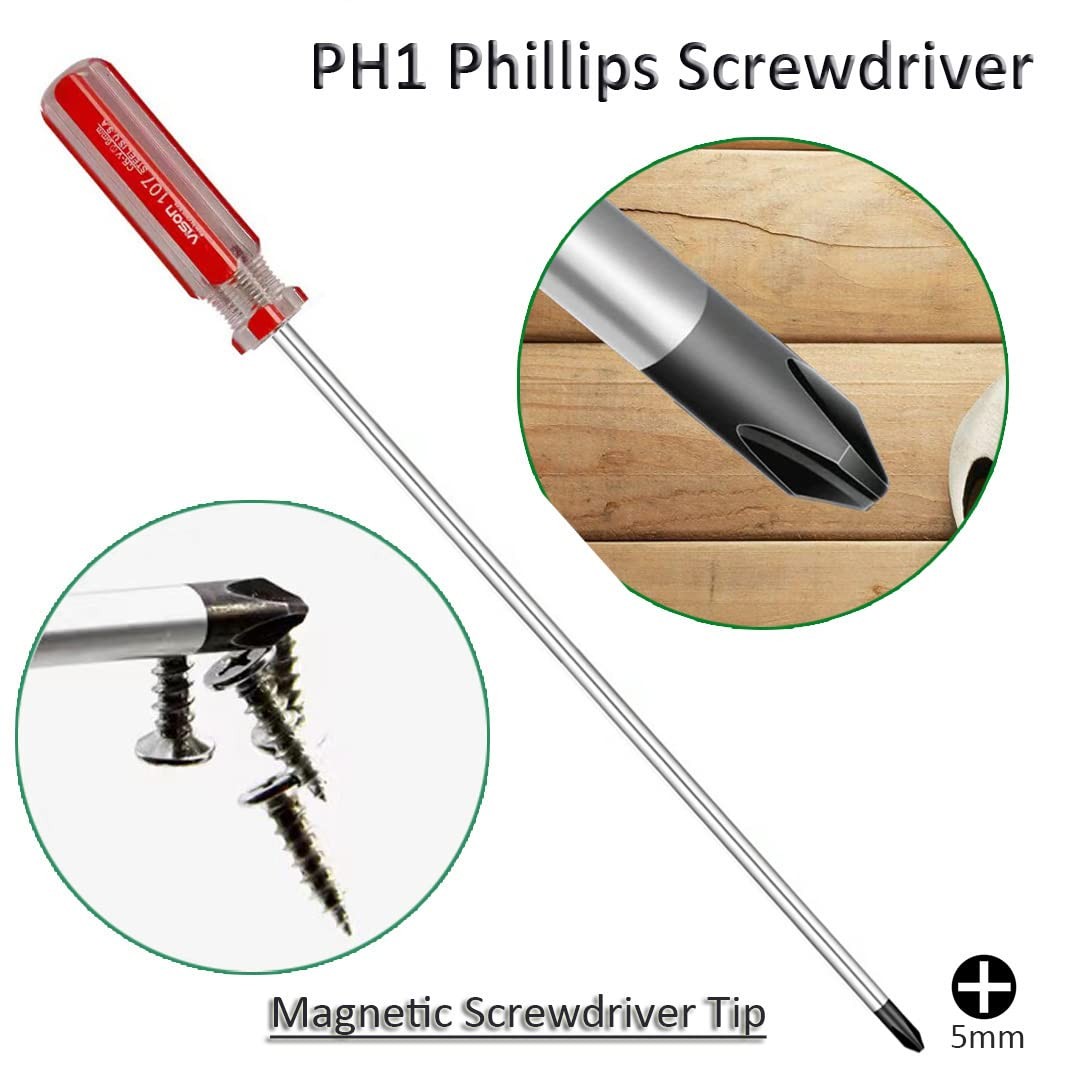 Phillips SKZIRI Extra Long PH1 Magnetic Tip Screwdriver - 10