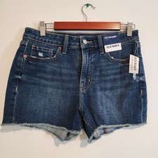 NWT Old Navy High Rise OG Straight Women  s Sz 6 Denim Cutoff Shorts
