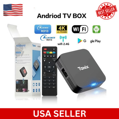 Android 10.0 Smart TV BOX Quad Core Smart WIFI HDMI Media Player Streamer