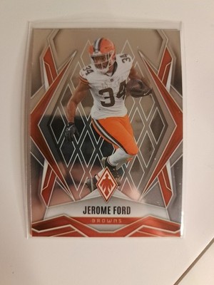 Panini Phoenix Football 2025 Jerome Ford Browns #3 NFL Trading Card