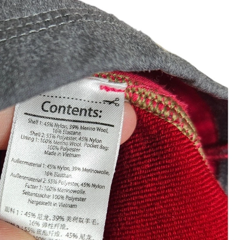 smartwool phd gorpcore full zip base layer merino wool jacket