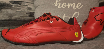 Puma Ferrari Future Cat Leather Trainers Shoes Sz 7C