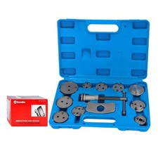 BREMBO Bremsbel&auml;ge Vorne + R&uuml;ckstellersatz f&uuml;r M-B 123 C123 S123 W123 S C126