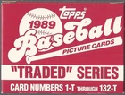 10 - 1989 Topps Traded Vintage Baseball Card Sets - Ken Griffey Jr. Topps Rookie