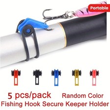 Advanced Adaptable Stable Compact 5 Pieces Fishing Hook & Rod Plastic Bait Racks