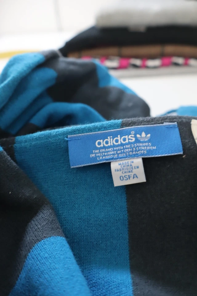 Adidas Bufanda Hombre Mujer Unisex Mujer Hombre Vintage Informal Bufanda Algodón Foto 4 de 4