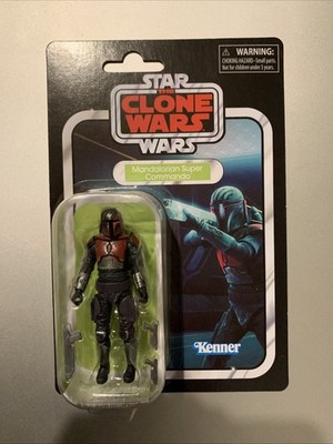 STAR WARS 3.75 VINTAGE COLLECTION MANDALORIAN SUPER COMMANDO CLONE VC243 FIGURE