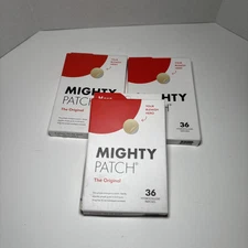 3X Mighty Patch Original by Hero Cosmetics - 36 Ct Each (108 Total) Exp 5/27